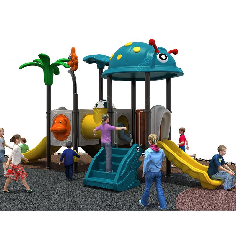 Kids Outdoor Playground - 工場価格 子供用滑り台 遊園地設備 屋外遊具