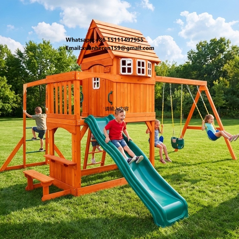 Kids Outdoor Garden Toys - 大型屋外遊具 子供用おもちゃ 遊び場 裏庭 商業施設 庭園