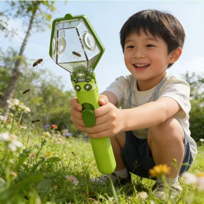 Kids Outdoor Nature Toys - キッズビューア拡大鏡バグキャッチャービューアボックス教育玩具屋外自然探検科学学習用