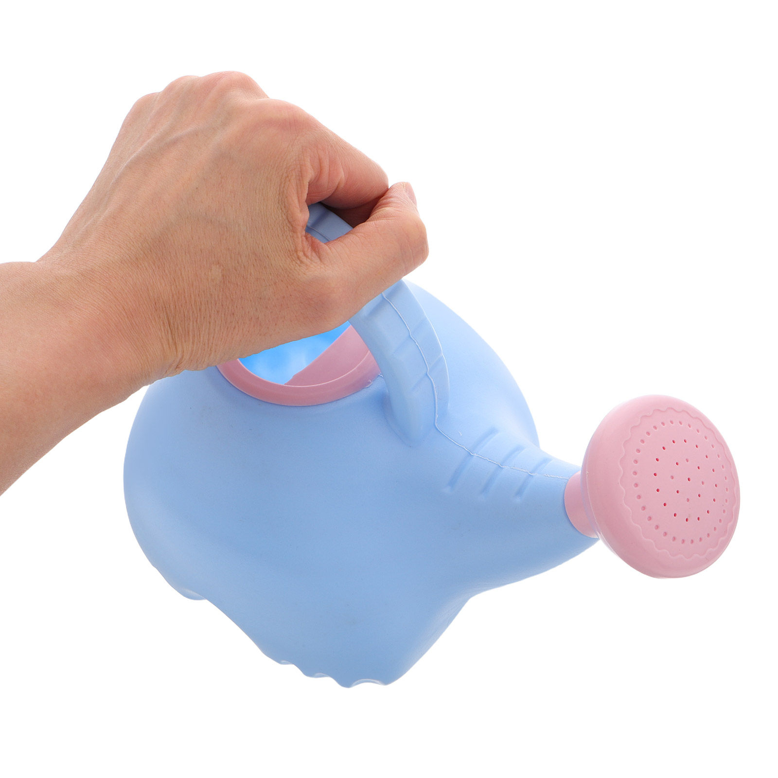 Kids Outdoor Garden - 1.5Lの象の形をした子供用じょうろ。軽量で可愛らしいデザイン。室内、屋外、バルコニー、小さな庭など、さまざまな場所で使えるガーデニングツール。スプレー機能付き。