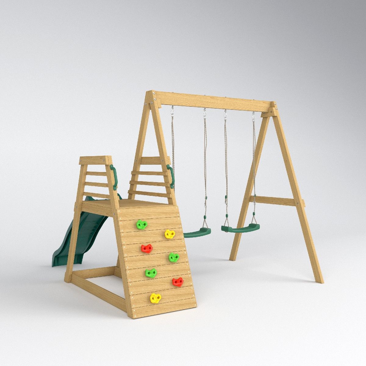 Kids Outdoor Gym - 2026年 ジャングルジム スライド スイング ガーデン キッズ
