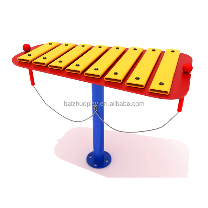 Kids Outdoor Music - 子供用屋外金属製シロフォンチャイム打楽器 幼稚園公園遊び場音楽教育設備