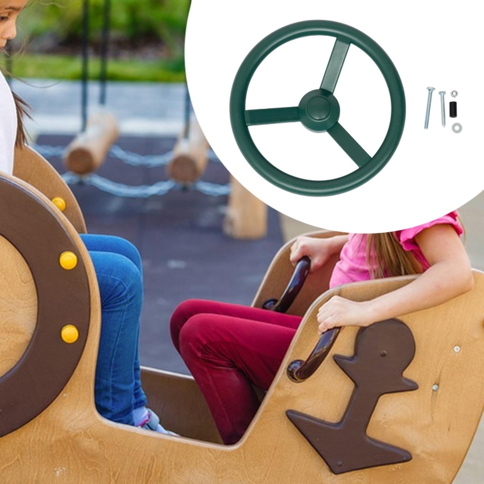 遊び場用具：海賊風のハンドルおもちゃ。ブランコセット、子供用 - Kids Outdoor Treehouse のレビューと価格