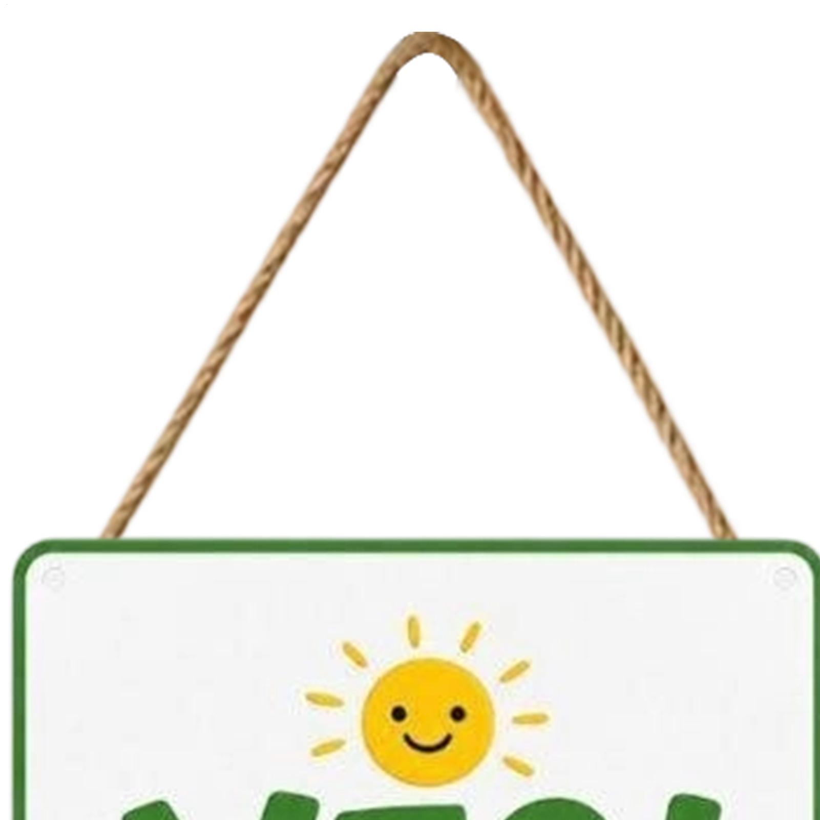 ドアハンガー メタル製 両面 夏の静かな時間 ドアサイン 室 - Kids Outdoor Garden のレビューと価格