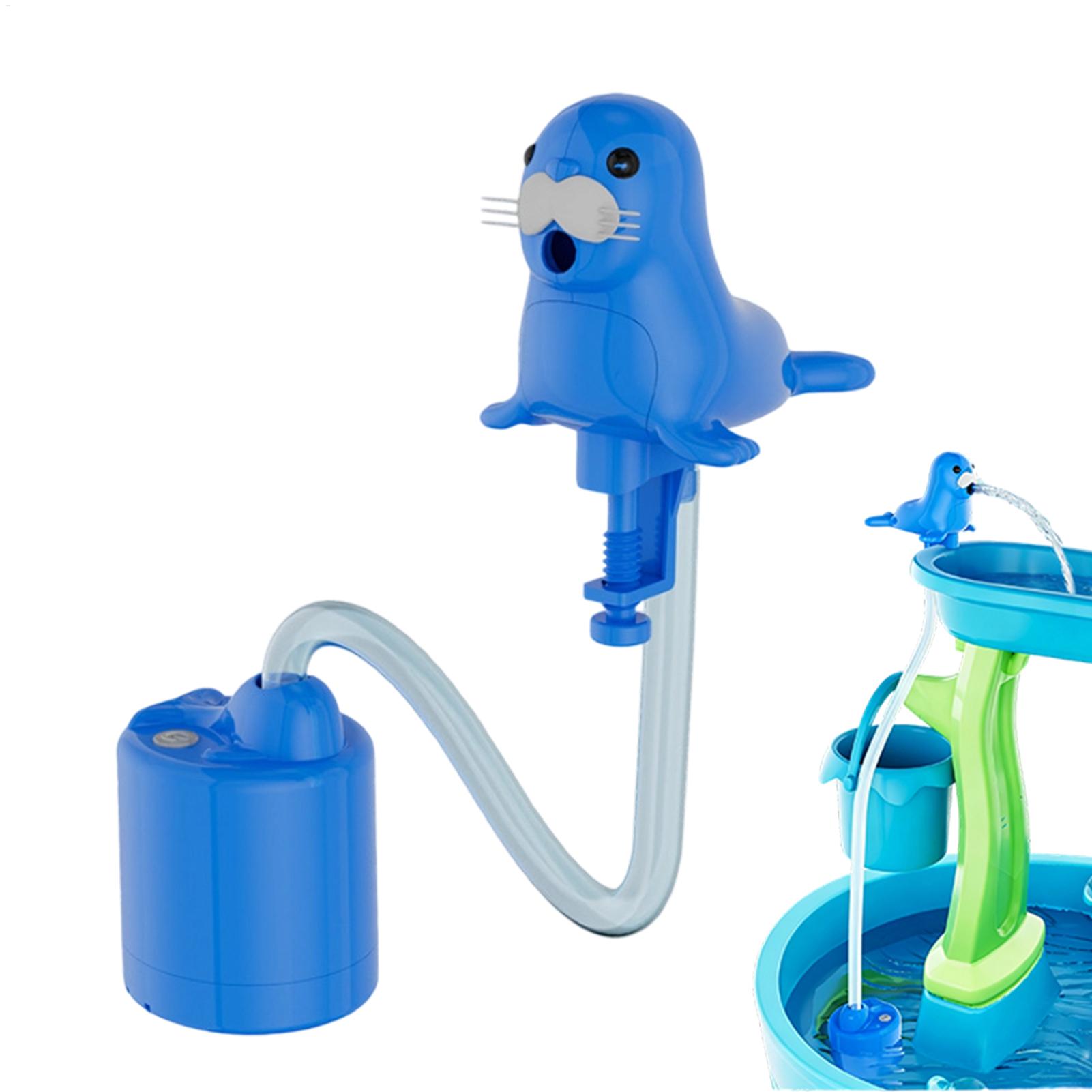 充電式ウォーターテーブルスプレーポンプスプラッシュおもちゃア - Kids Outdoor Garden Toys のレビューと価格