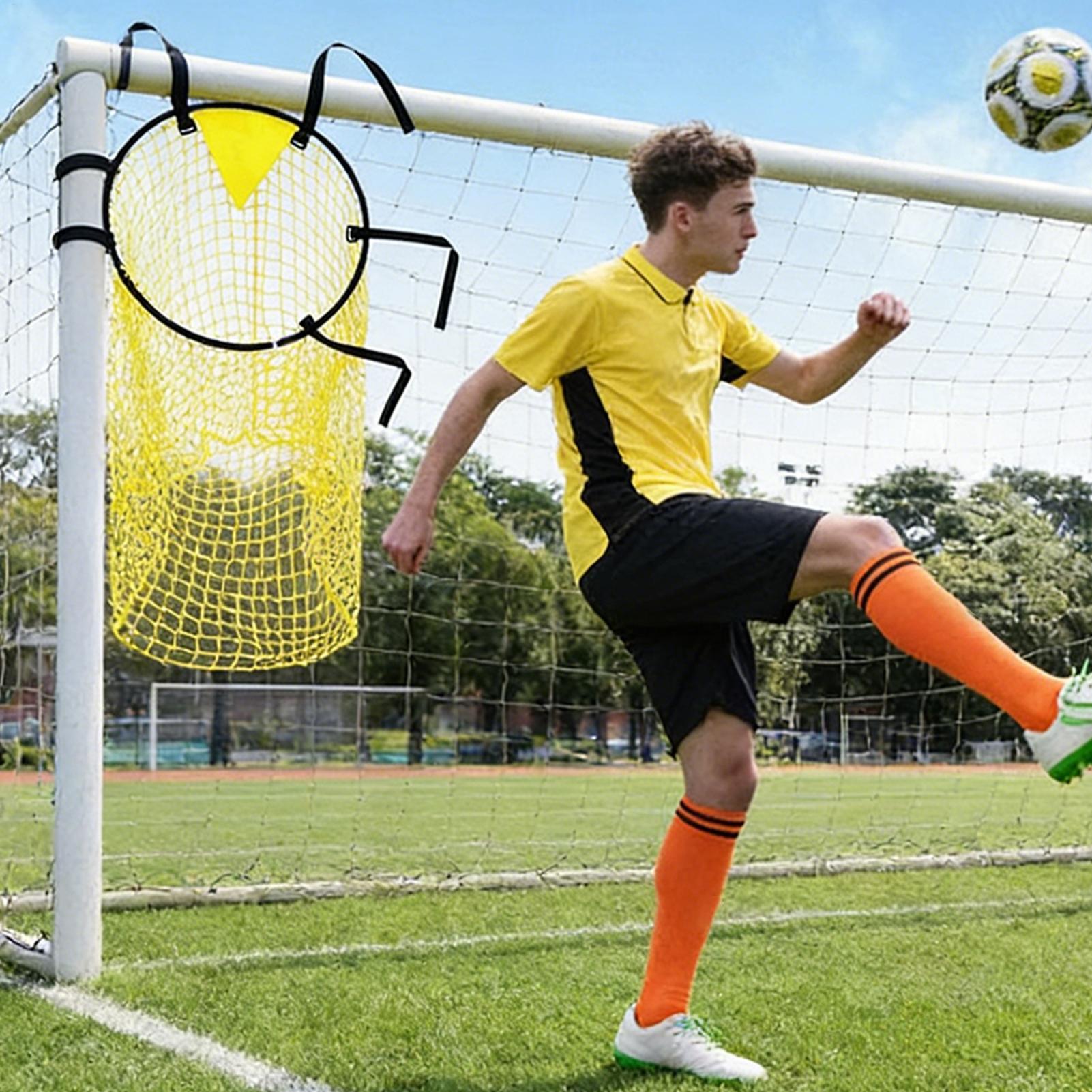 伸縮性のある子供用サッカーゴール、絡み防止トレーニングゴール - Kids Outdoor Garden のレビューと価格