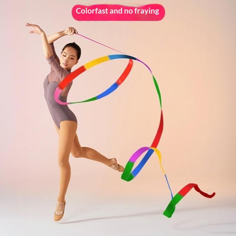 カラフルな芸術体操リボンとスティック、屋外スポーツ玩具、子供 - Balance Beam Outdoor のレビューと価格