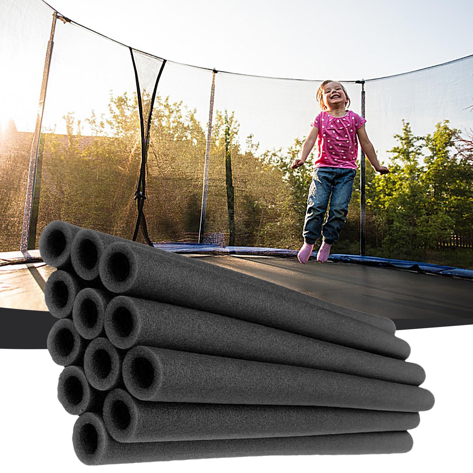 トランポリンポールカバートランポリンエンクロージャ保護チュー - Kids Outdoor Gym のレビューと価格