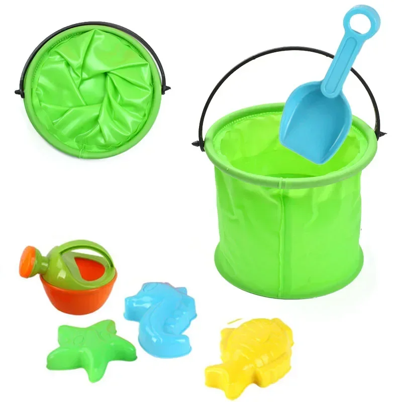 ビーチ砂場バケツおもちゃ 折りたたみ式バケツ ガーデニングツ - Kids Outdoor Garden Toys のレビューと価格