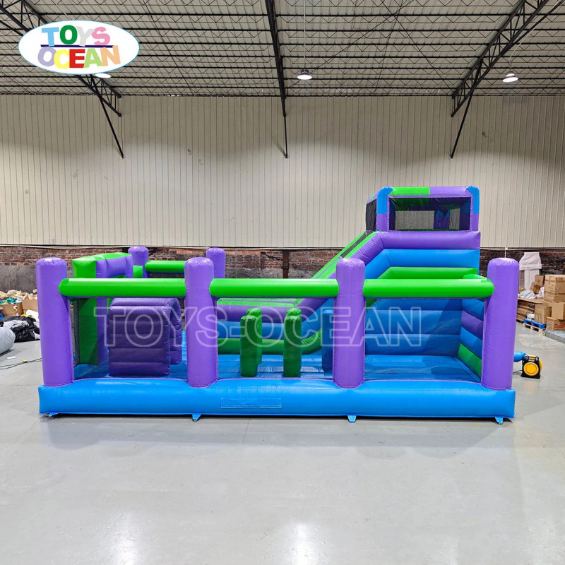 特注大型屋外業務用インフレータブル遊具障害物コース、トランポ - Kids Outdoor Playground のレビューと価格