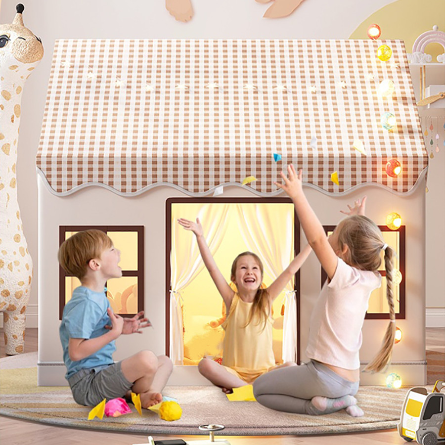 キッズテント プレイハウス 折りたたみ式 子供用プレイテント - Kids Outdoor Garden Toys のレビューと価格