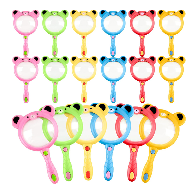 漫画かわいいハンドレンズ拡大鏡虫眼鏡キッズパーティー学校クラ - Kids Outdoor Nature Toys のレビューと価格