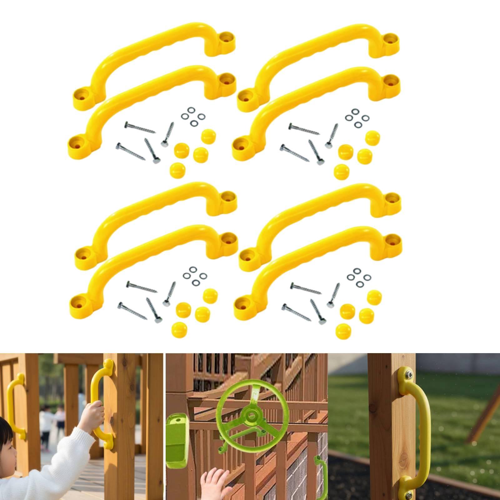 クライミングフレーム用グラブハンドル 耐候性 滑り止め 子供 - Kids Outdoor Treehouse のレビューと価格