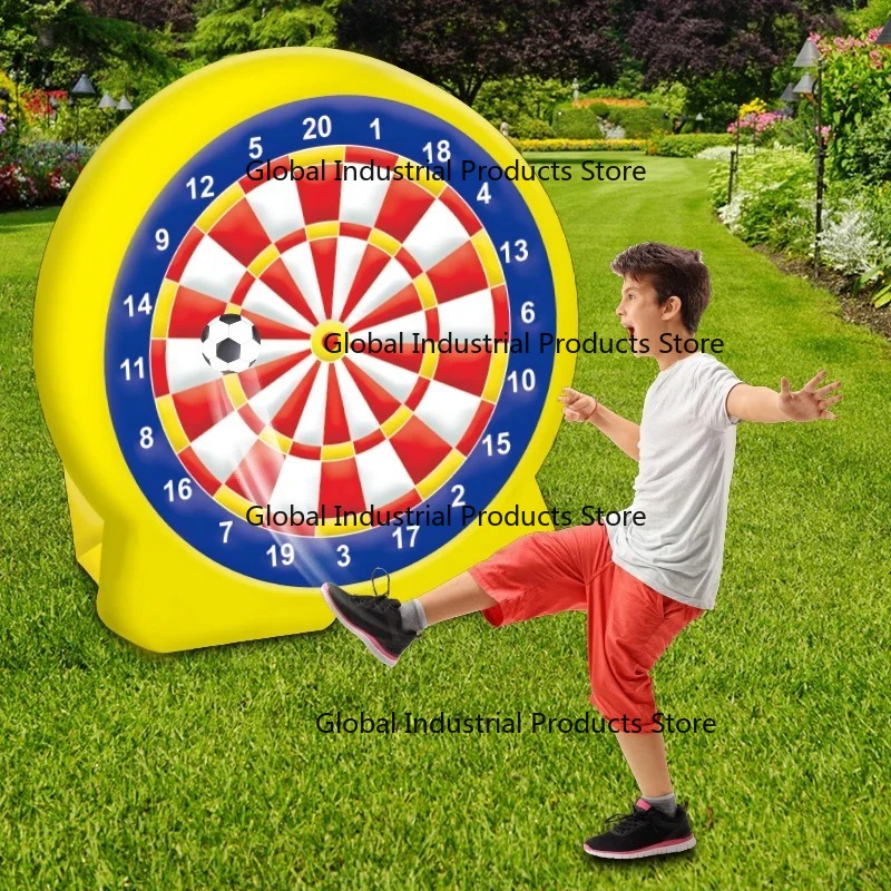 子供用インフレータブルフットボールターゲットセット、屋内およ - Kids Outdoor Games Ideas のレビューと価格