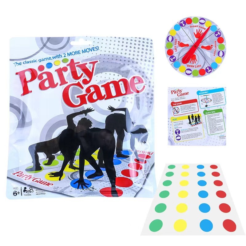 ツイスターパーティーゲーム - 家族向け屋内外ボディツイスト - Kids Outdoor Garden Toys のレビューと価格