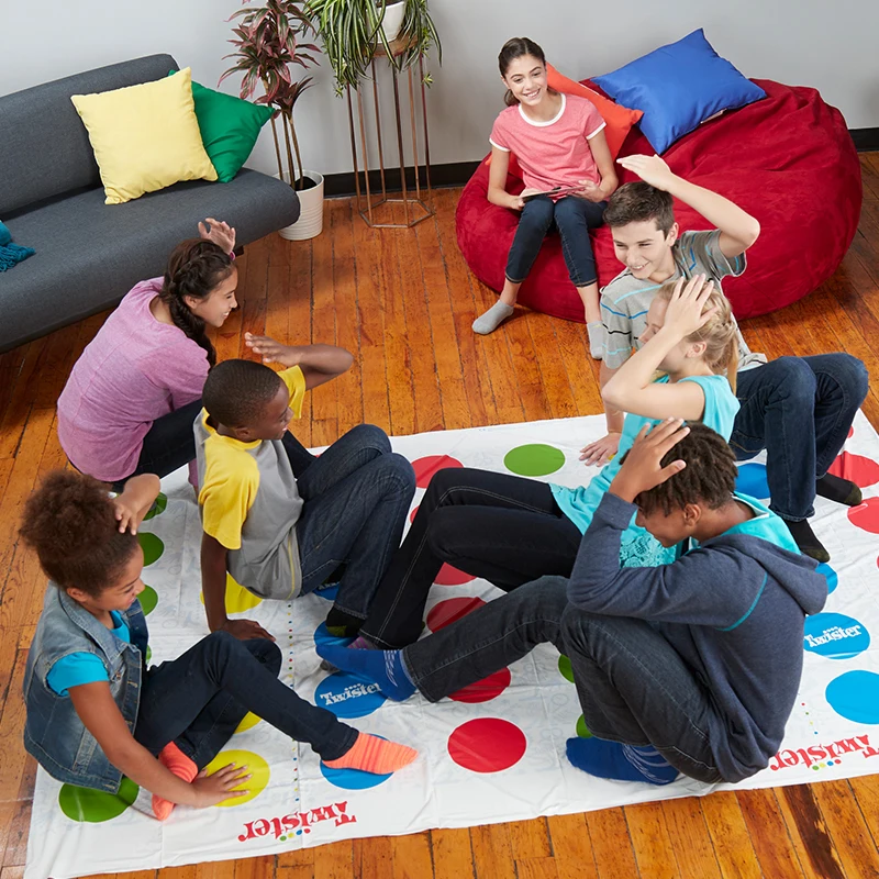 ツイスターパーティーゲーム - 家族向け屋内外ボディツイスト - Kids Outdoor Garden Toys のレビューと価格