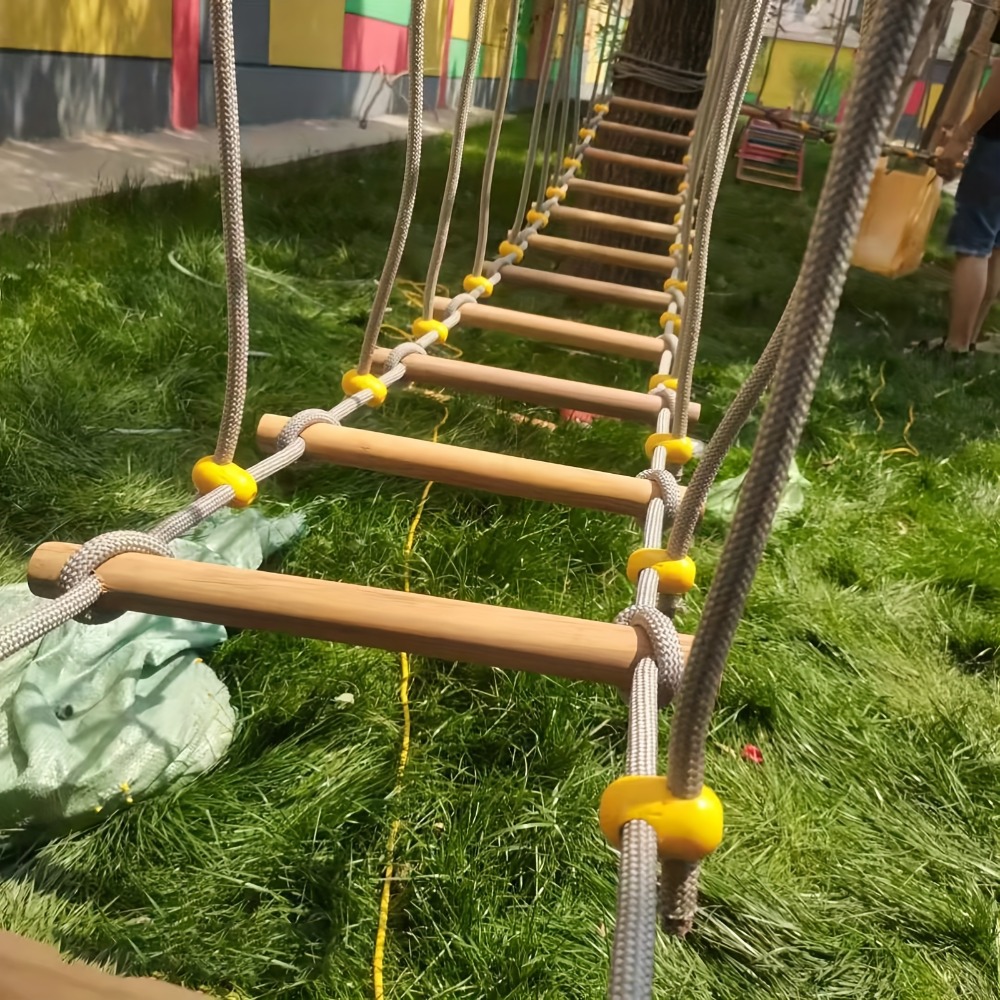 幼稚園の体力トレーニング用アームレストスイングブリッジ、吊り - Kids Outdoor Treehouse のレビューと価格