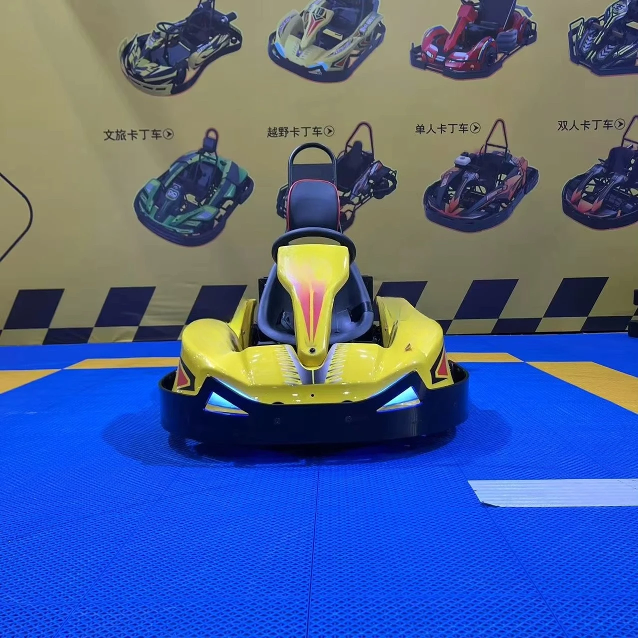 子供向け電動ゴーカート 250W*2 デュアルハブモーター搭 - Kids Outdoor Karting のレビューと価格