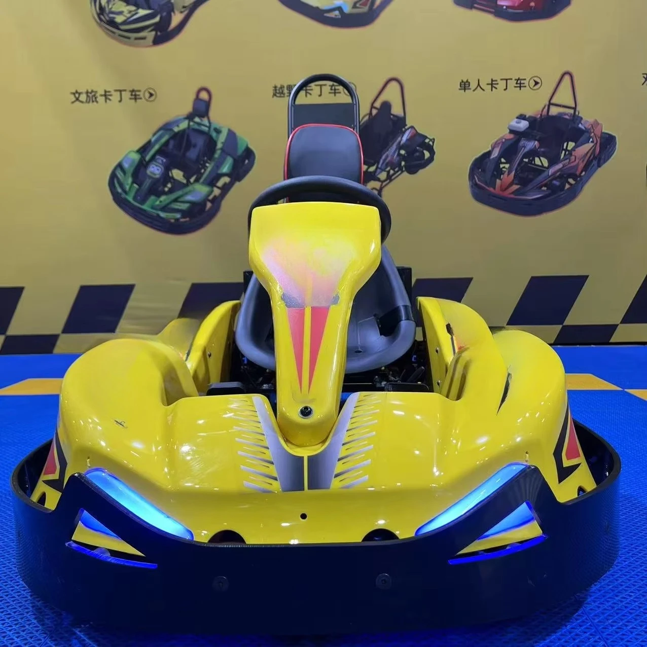 子供向け電動ゴーカート 250W*2 デュアルハブモーター搭 - Kids Outdoor Karting のレビューと価格