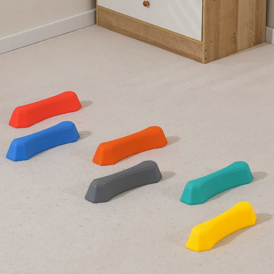 子供用楽しい踏み石 レインボー滑り止めテクスチャ感覚踏み石  - Stepping Stone Foam のレビューと価格