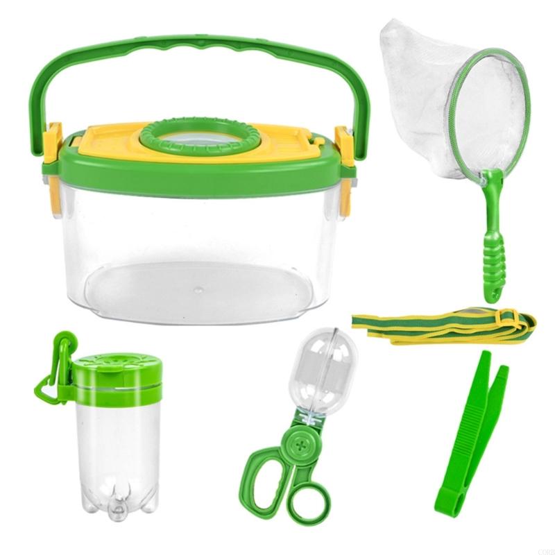 CORB 子供用昆虫キャッチャーセット、観察ツール付き、公園 - Kids Outdoor Nature Toys のレビューと価格