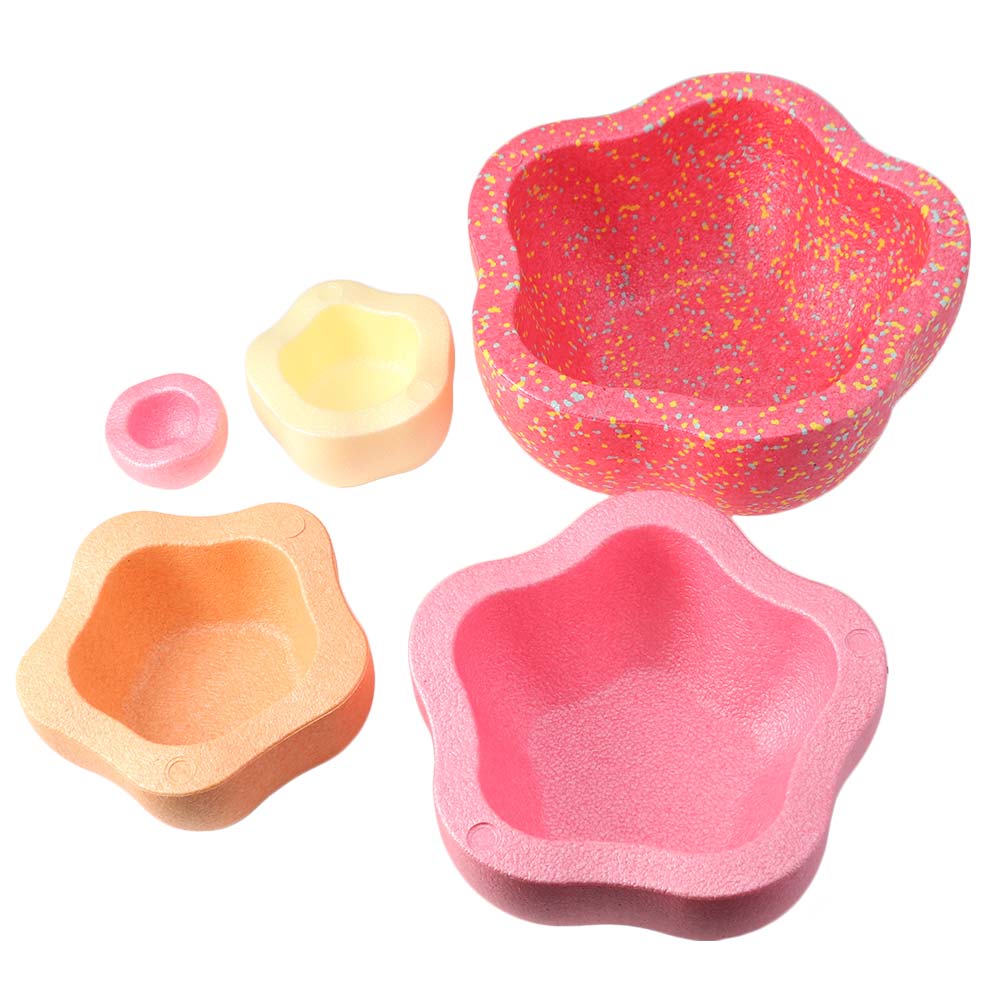 川石のバランスゲーム、五芒星型屋外フォームバランス踏み石、創 - Stepping Stone Foam のレビューと価格