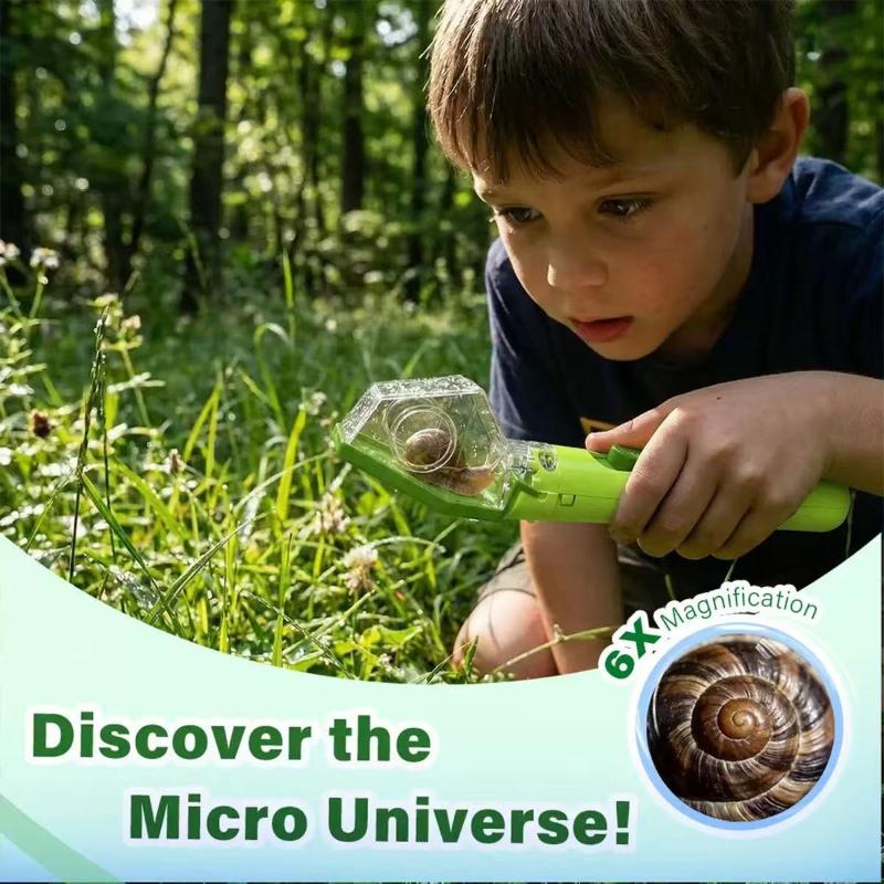 キッズビューア拡大鏡バグキャッチャービューアボックス教育玩具 - Kids Outdoor Nature Toys のレビューと価格