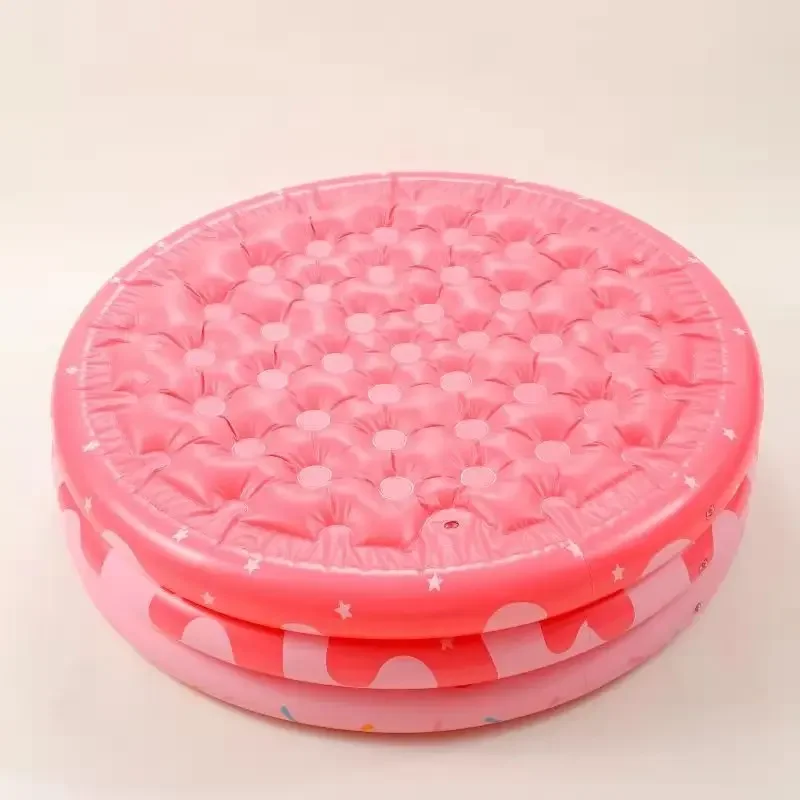 再利用可能なインフレータブルスイミングプール二重層ガーデンポ - Kids Outdoor Garden Toys のレビューと価格