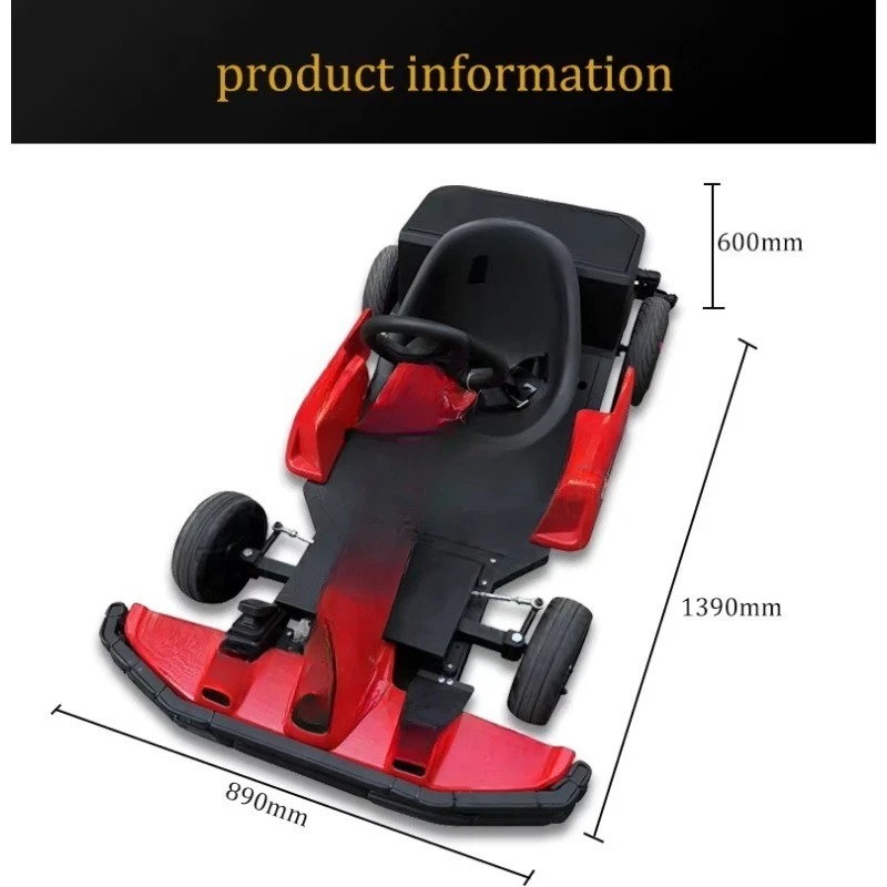 高品質電動ゴーカート、屋外レース用ペダルカート、子供と大人向 - Kids Outdoor Karting のレビューと価格