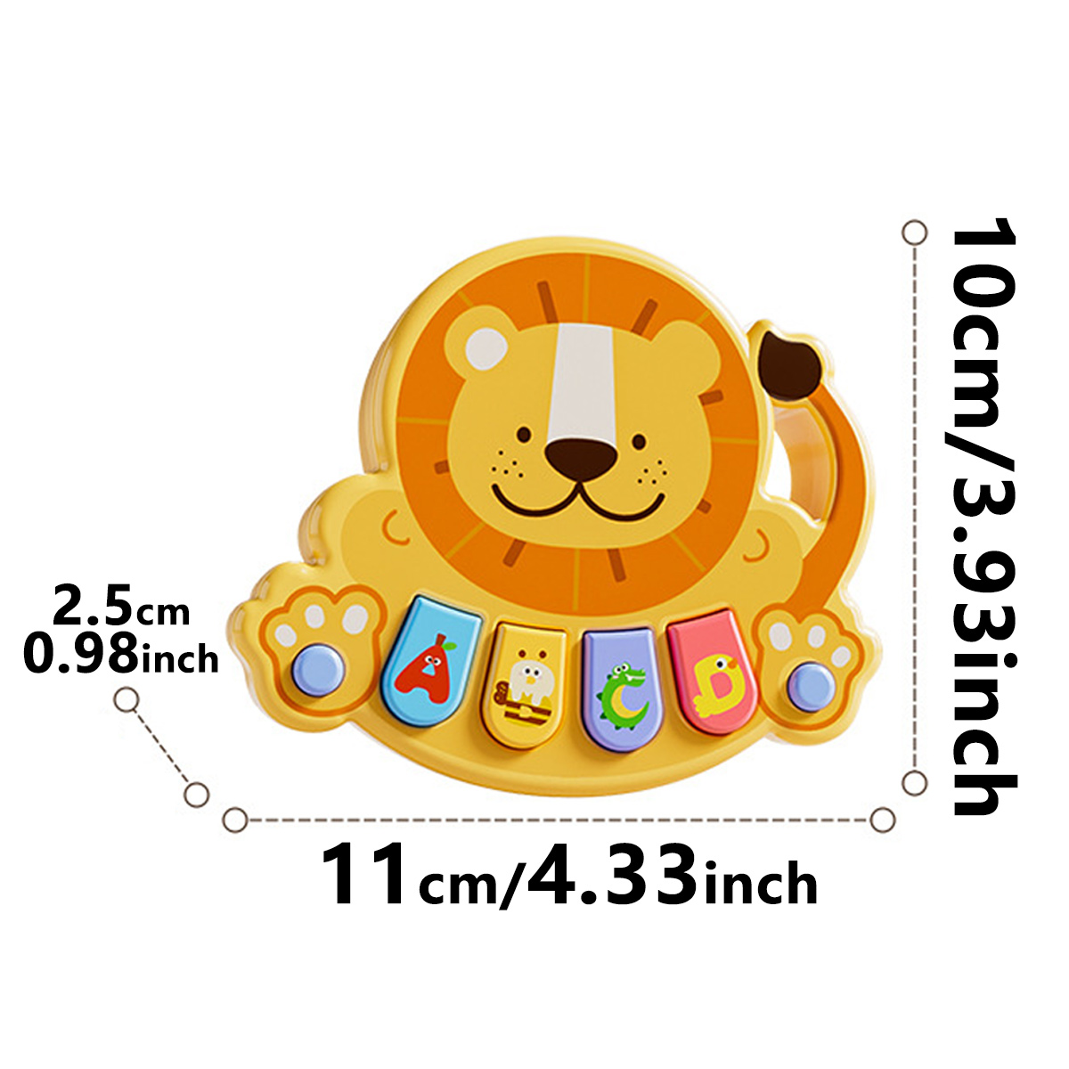 ベビーライオンオルゴールおもちゃ、ベビー音楽啓蒙おもちゃ、音 - Kids Outdoor Music のレビューと価格