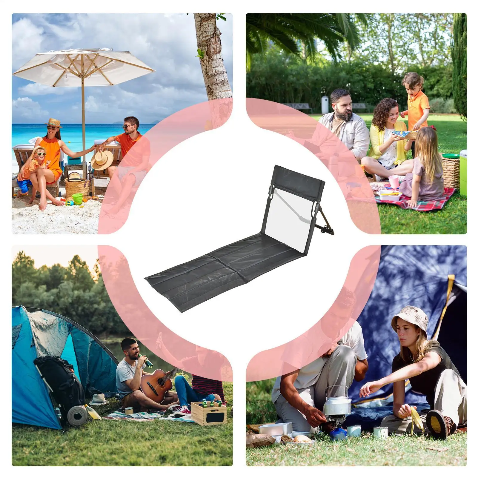 ラウンジビーチチェア 折りたたみ式プールサイドラウンジ 軽量 - Kids Outdoor Lounger Chair のレビューと価格