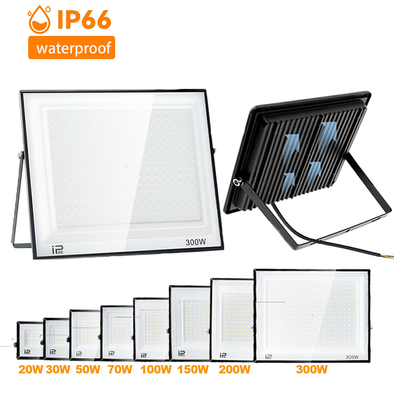 Led フラッドライト IP66 防水 100 ワット 20 - Balance Beam Outdoor のレビューと価格