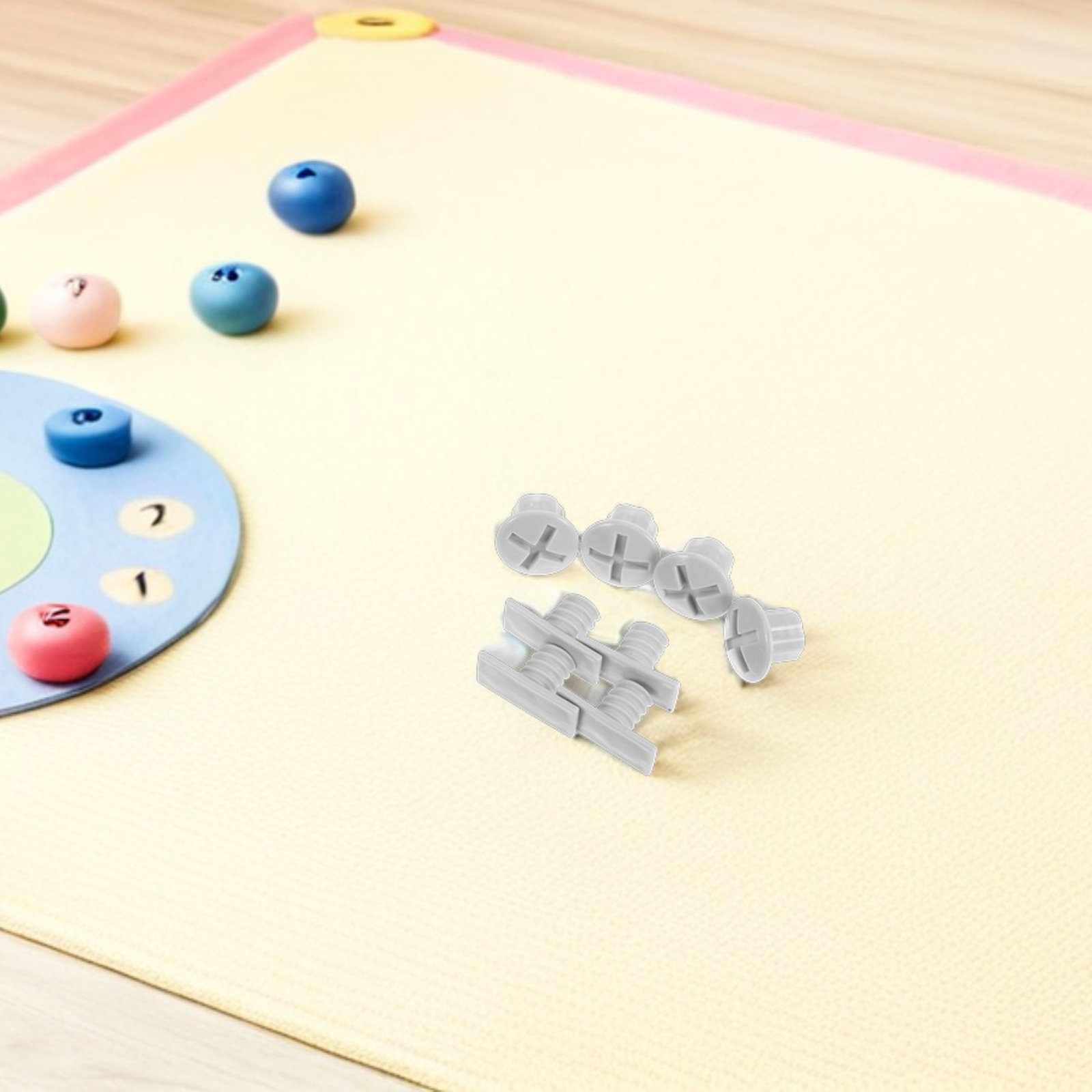 1 セット子供用スライドスクリューカバーセット交換用プラスチ - Kids Outdoor Playground のレビューと価格