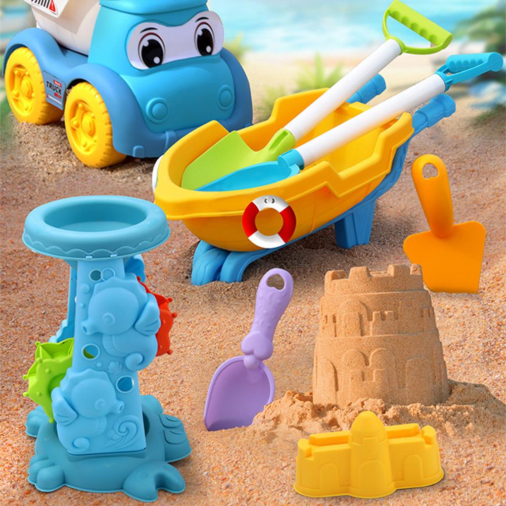 キッズビーチおもちゃセット ベビー砂遊び＆水遊びキット バケ - Kids Outdoor Playground のレビューと価格