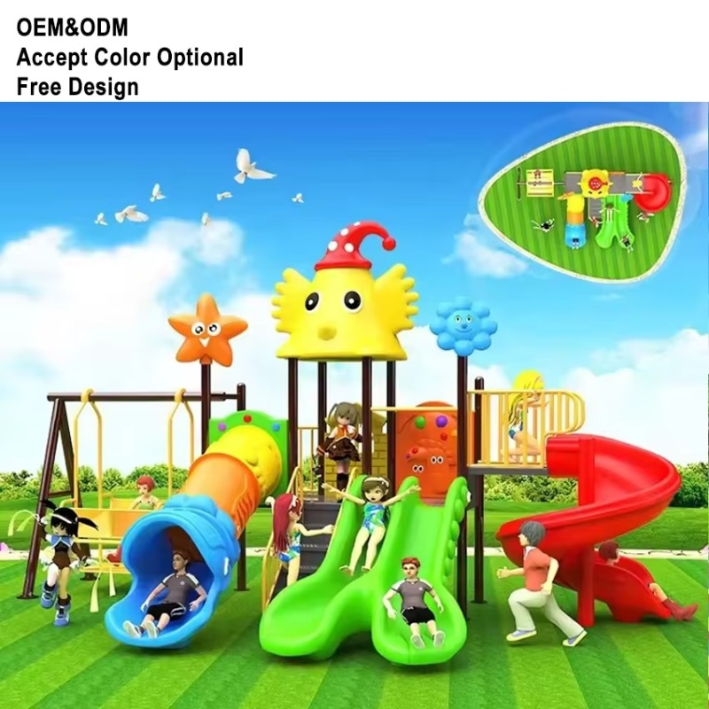 屋外遊具 子供用滑り台 ブランコ付き 卸売業者 屋外遊具 大 - Kids Outdoor Playground のレビューと価格