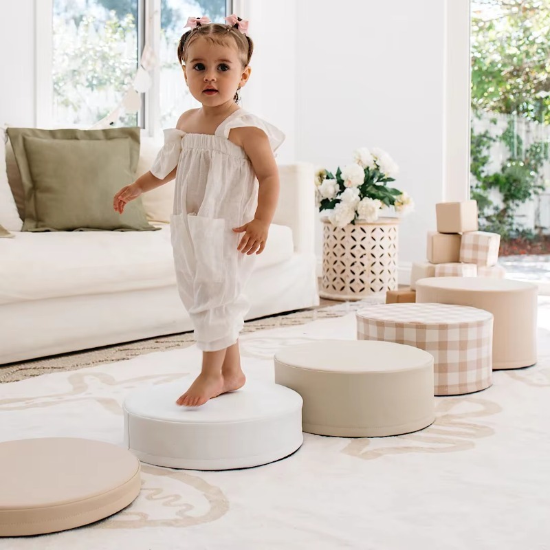 子供用スポンジ製踏み石、圧縮可能なソフトフォーム教育玩具 - Stepping Stone Foam のレビューと価格