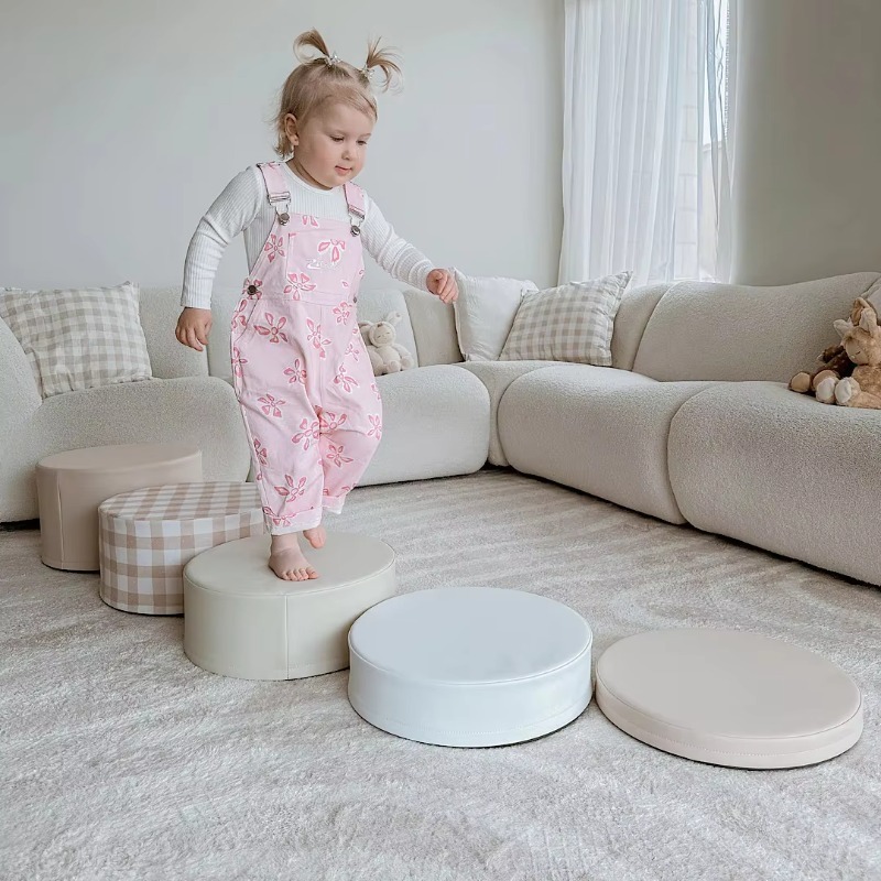 子供用スポンジ製踏み石、圧縮可能なソフトフォーム教育玩具 - Stepping Stone Foam のレビューと価格