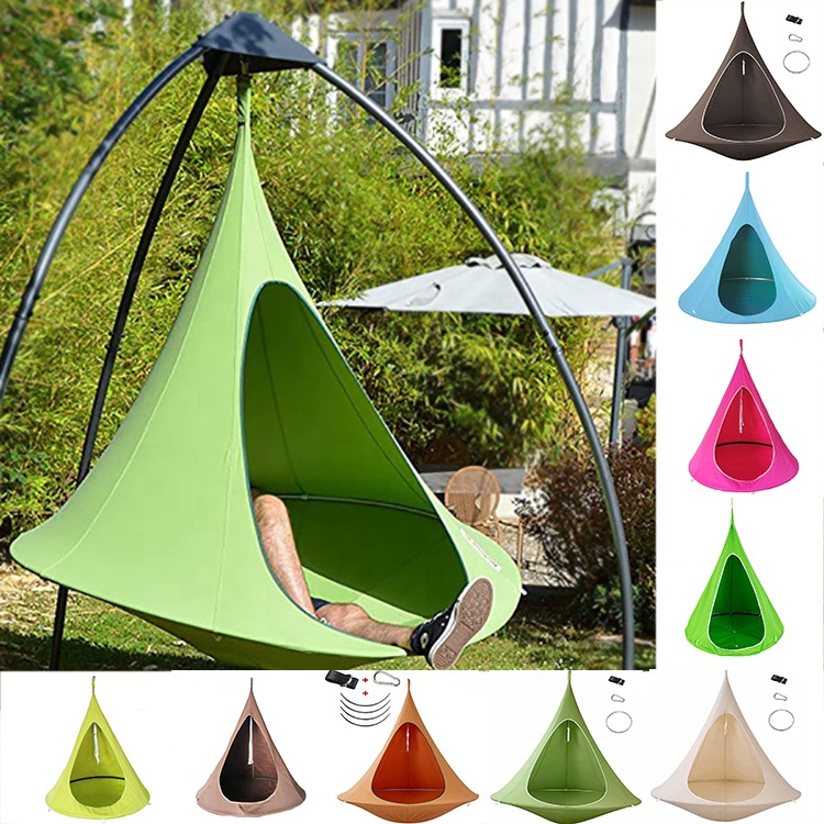 子供大人用屋外キャンプ防水レジャーハンギングテントハンギング - Kids Outdoor Treehouse のレビューと価格
